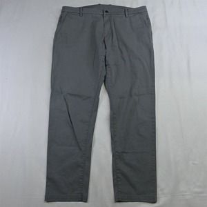 Matte Grey 32 x‎ 32 Gray Tech Performance Slim Golf Dress Pants